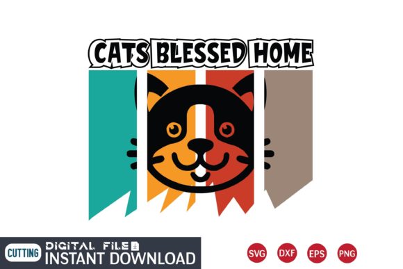 Cats Blessed Home SVG: Graphics and Crafts Review