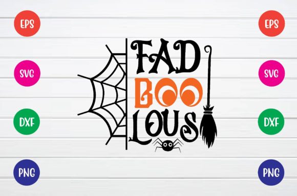 Fad Boo Lous Svg: Graphics for Playful Crafts