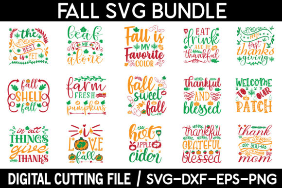 Fall Svg Bundle: Graphics and Crafts Asset Review