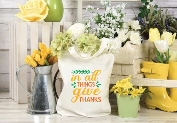In All Things Give Thanks Svg: Graphics for Crafts
