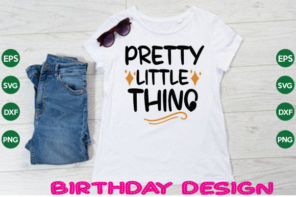 Pretty Little Thing SVG Cut File: Graphics for Crafts